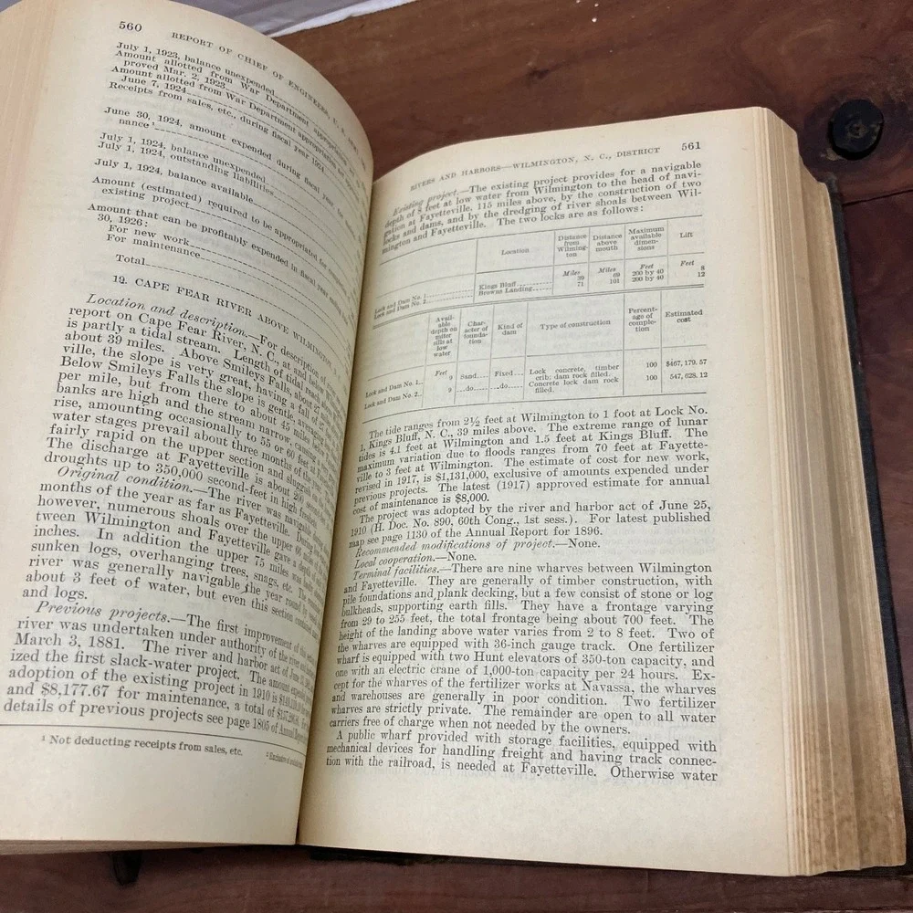 Annual Report Chief Engineers US Army 1924 Part 1 War Dept GPO History
